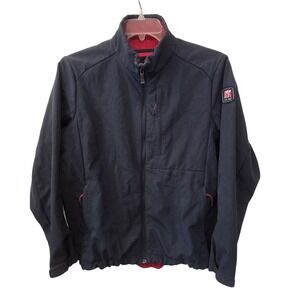 Oobe Chick-fil-A Team Style XL Softshell Jacket Charcoal Grey Full Zip Logo